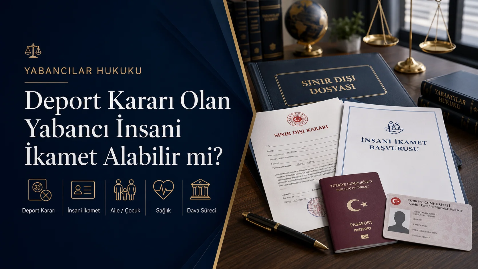 Deport Kararı Olan Yabancı İnsani İkamet Alabilir mi?