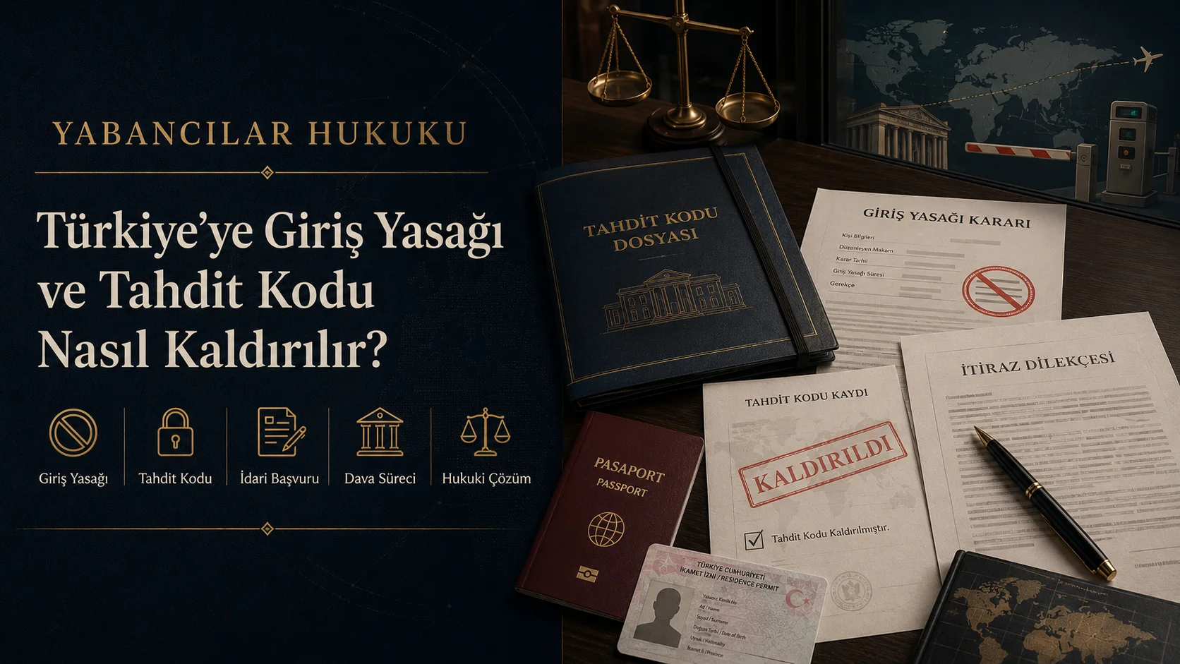 Türkiye’ye Giriş Yasağı ve Tahdit Kodu Nasıl Kaldırılır?